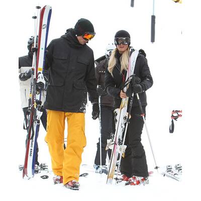 Paris Hilton & River Viiperi im Schnee