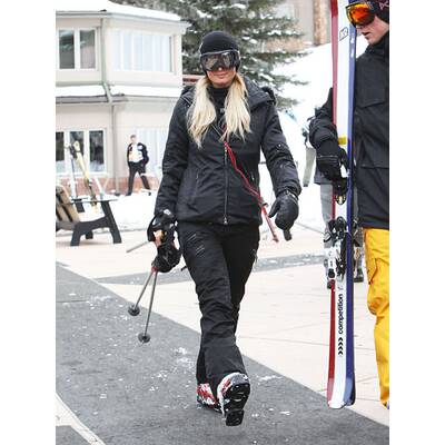Paris Hilton & River Viiperi im Schnee