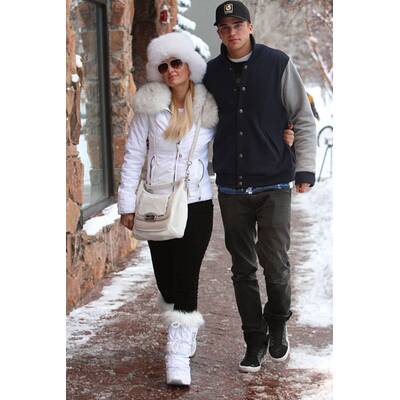 Spaß im Schnee: Promis im Ski-Paradies