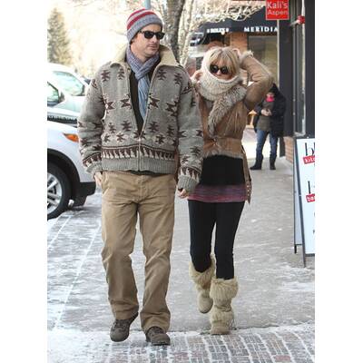 Spaß im Schnee: Promis im Ski-Paradies