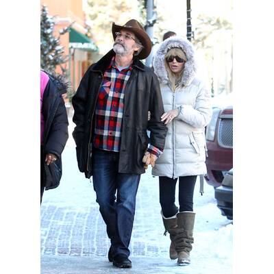 Spaß im Schnee: Promis im Ski-Paradies