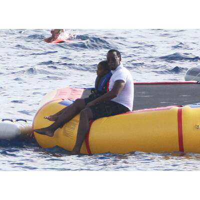 P.Diddy im Familienurlaub