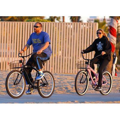 Heidi Klum & Martin Kristen: Fahrrad-Ausflug