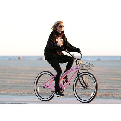 Heidi Klum & Martin Kristen: Fahrrad-Ausflug