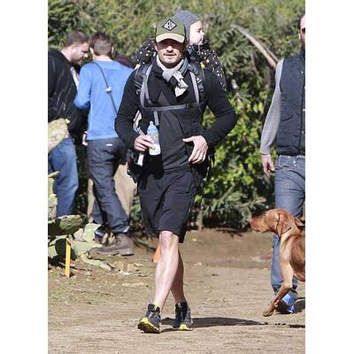 Orlando Bloom: Wandertag mit Sohn Flynn