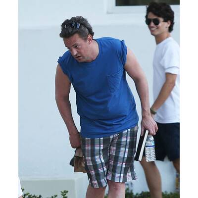 Matthew Perry sieht ganz schön alt aus!