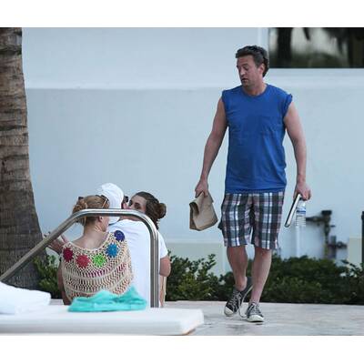 Matthew Perry sieht ganz schön alt aus!