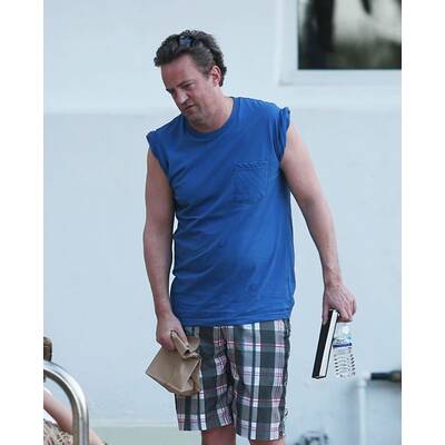 Matthew Perry sieht ganz schön alt aus!