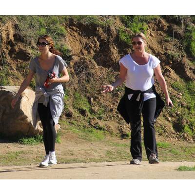 Frischluft-Fan: Kate Walsh geht wandern