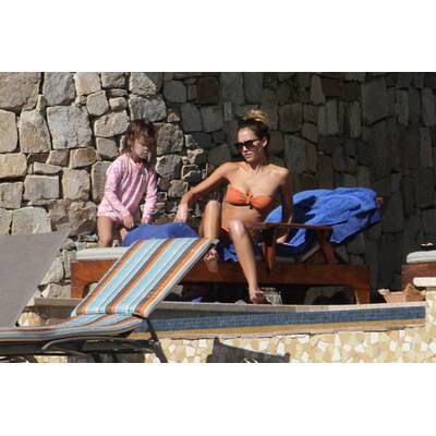 Jessica Alba: Urlaub in Mexiko