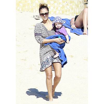 Jessica Alba: Urlaub in Mexiko