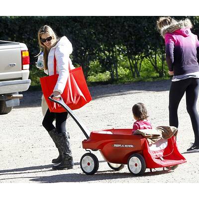 Denise Richards: Ausflug zum Pferdehof