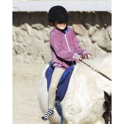 Denise Richards: Ausflug zum Pferdehof