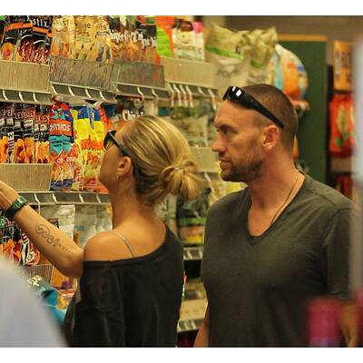 Heidi Klum: Einkaufen mit Martin Kristen 