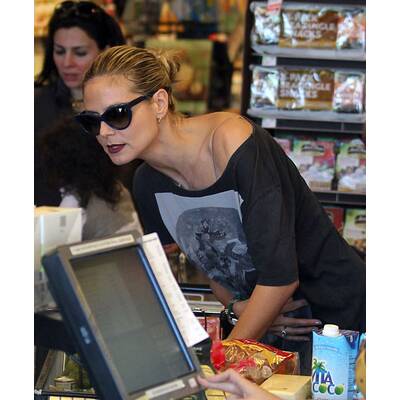 Heidi Klum: Einkaufen mit Martin Kristen 