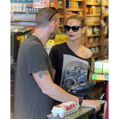 Heidi Klum: Einkaufen mit Martin Kristen 