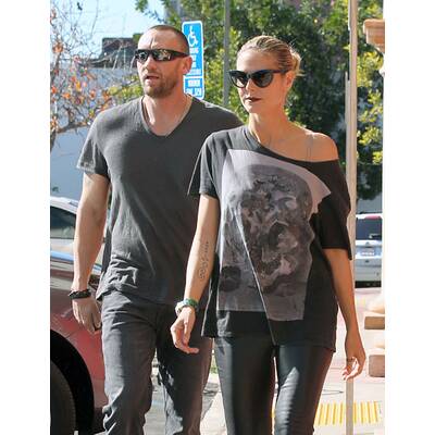 Heidi Klum: Einkaufen mit Martin Kristen 