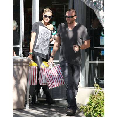 Heidi Klum: Einkaufen mit Martin Kristen 