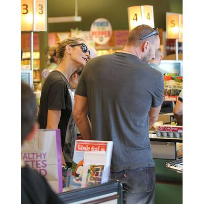 Heidi Klum: Einkaufen mit Martin Kristen 