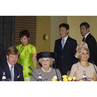 Prinzessin Maxima & Willem besuchen Singapur.