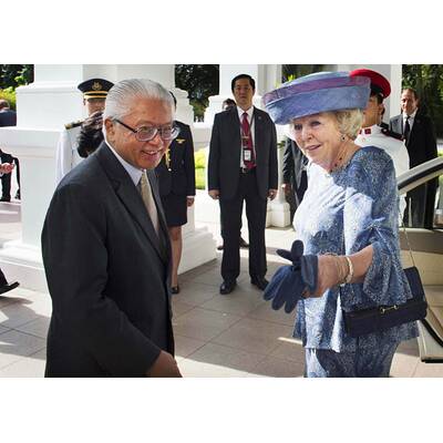 Prinzessin Maxima & Willem besuchen Singapur.