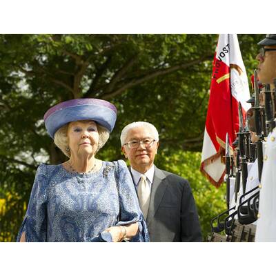 Prinzessin Maxima & Willem besuchen Singapur.