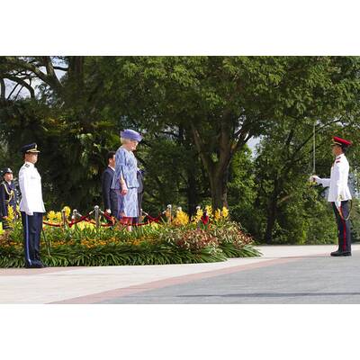 Prinzessin Maxima & Willem besuchen Singapur.