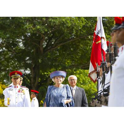 Prinzessin Maxima & Willem besuchen Singapur.