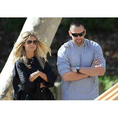 Heidi Klum: Im Park mit Lover & Kids