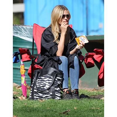 Heidi Klum: Im Park mit Lover & Kids