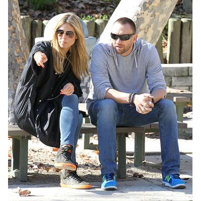 Heidi Klum: Im Park mit Lover & Kids