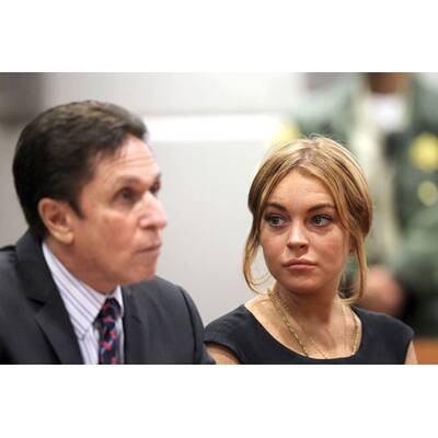 Lindsay Lohan: Aufgedunsen vor Gericht 