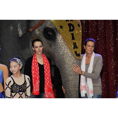 Stephanie von Monca: Zirkus-Besuch mit Tochter