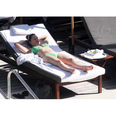 Kelly Brook: Sonnenbad in Miami