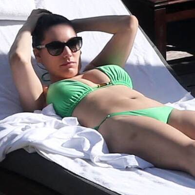 Kelly Brook: Sonnenbad in Miami