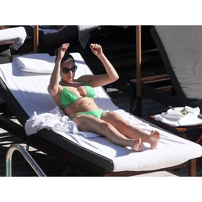 Kelly Brook: Sonnenbad in Miami