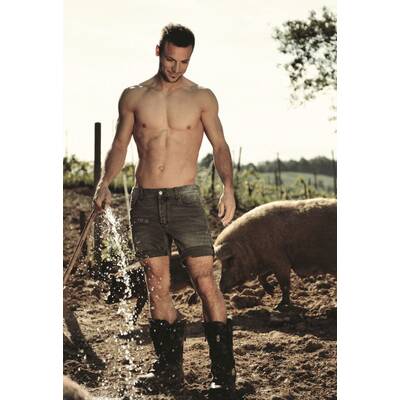 Jungbauernkalender 2014: Die strammen Männer