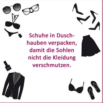 11 Tipps, wie Sie ihren Koffer richtig packen