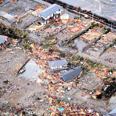 Erdbebenkatastrophe  in Japan