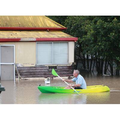 Land unter in Down Under