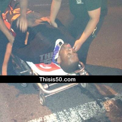 50 Cent von LKW abgeschossen