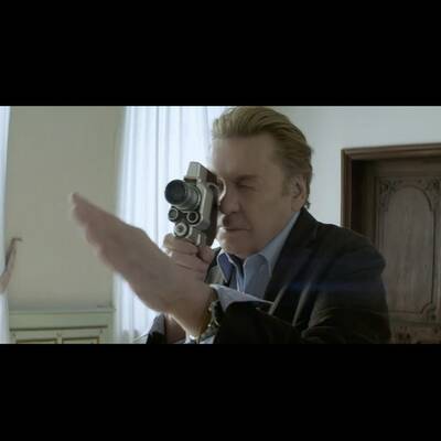 Nena und Helmut Berger drehen Videoclip