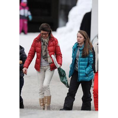 Prinzessin Caroline entspannt in Vorarlberg