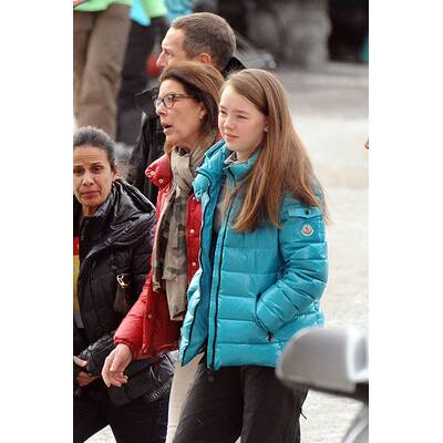 Prinzessin Caroline entspannt in Vorarlberg