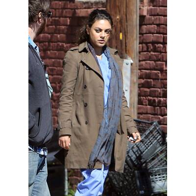 Mila Kunis ohne Make-up: Häßlich am Set