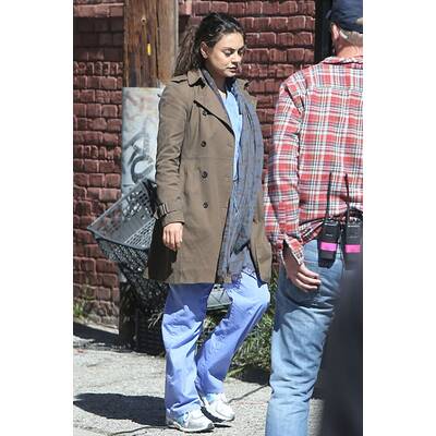 Mila Kunis ohne Make-up: Häßlich am Set
