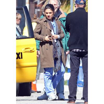 Mila Kunis ohne Make-up: Häßlich am Set