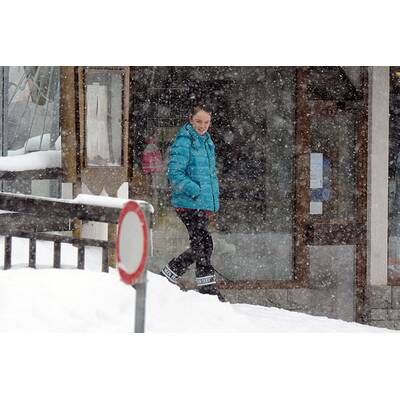 Prinzessin Caroline entspannt in Vorarlberg