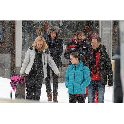 Prinzessin Caroline entspannt in Vorarlberg