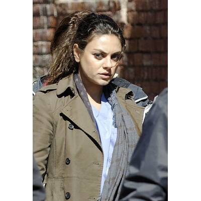 Mila Kunis ohne Make-up: Häßlich am Set